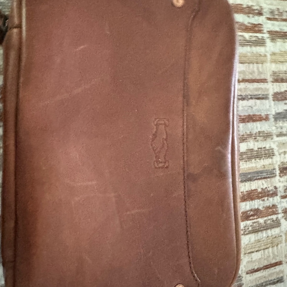 Brown Leather Men's Bag